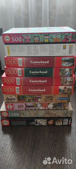 Пазлы разные