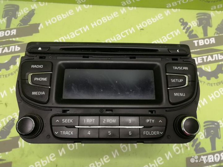 Магнитола Kia Ceed 2 JD 2012-2017