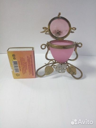 Шкатулка пасхальное яйцо 19 век