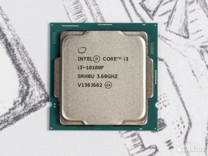 Новые процессоры Intel Core i3 10100F