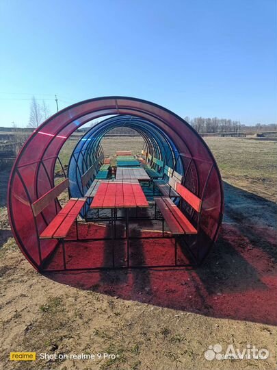 Беседки в сборе