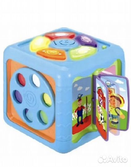 Развивающий куб baby go со светом и музыкой