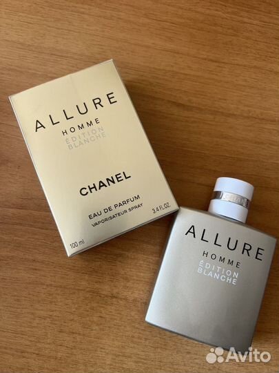 Духи Allure Homme Edition Blanche Chanel