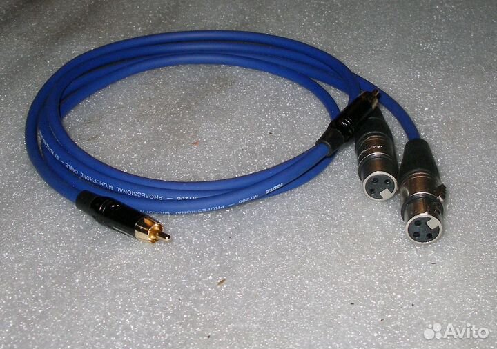 Межблочный кабель klotz 2RCA - 2RCA