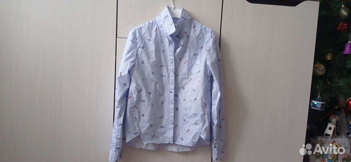 Рубашка для мальчика, 134 см