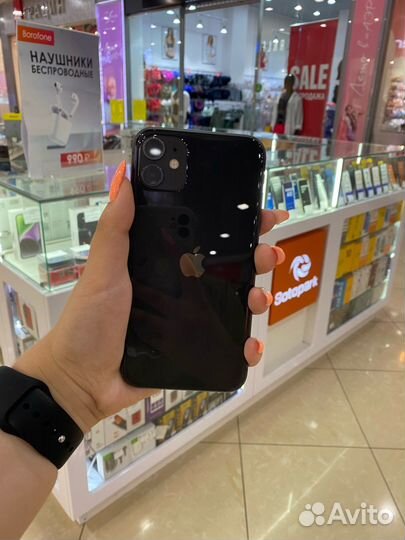 iPhone 11 128Gb Black b/u