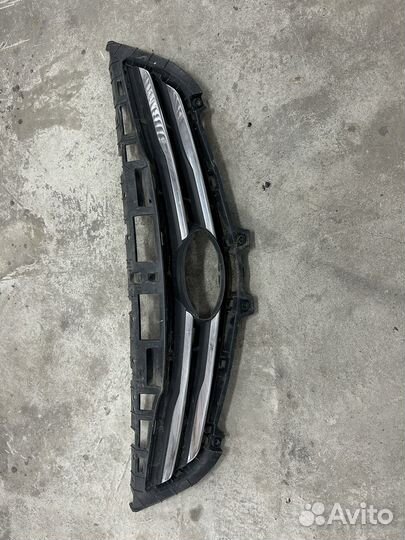 Решетка радиатора Hyundai Solaris 1 рестайлинг