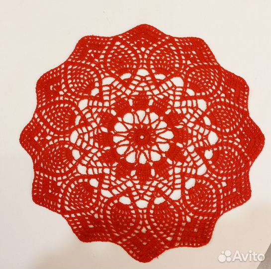 Вязаные салфетки