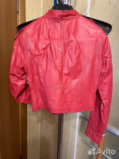 Куртка кожаная женская 42 44