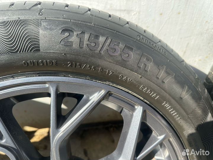 Колеса в сборе 215/55 R17