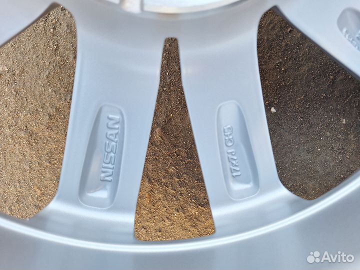 Оригинальные диски Nissan Qashqai R17