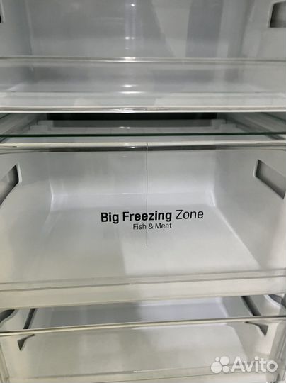 Холодильник LG GA-B459cqwl белый