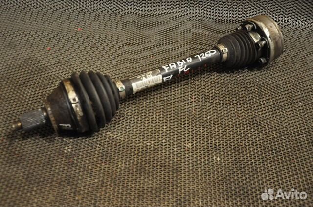 Привод передний левый skoda fabia 5J2