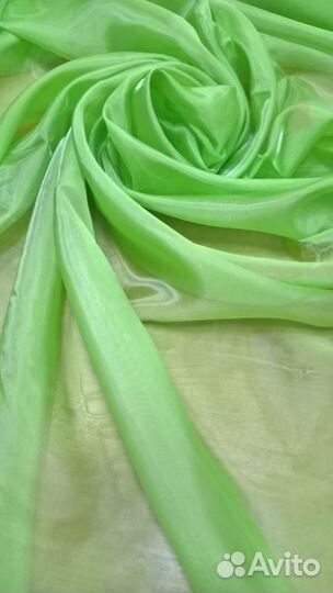 Штора тюль из полуорганзы 4,0 м новая