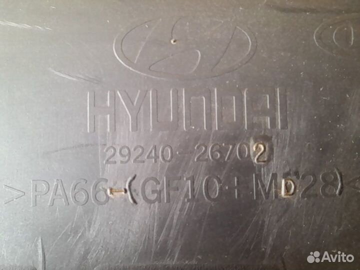 Декоративная крышка двигателя Hyundai Elantra