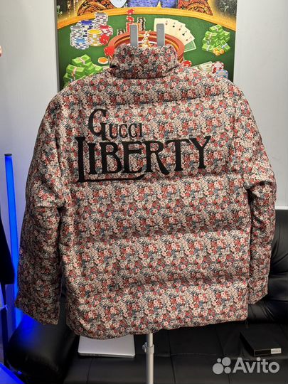 Пуховик Gucci x Liberty Floral