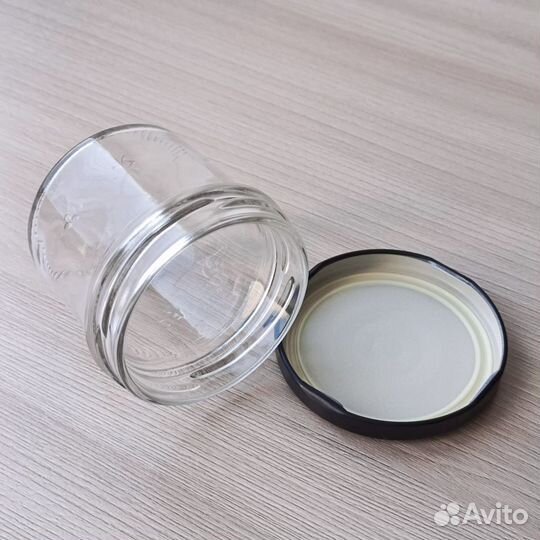 Банки стеклянные 100 мл для хранения / декора