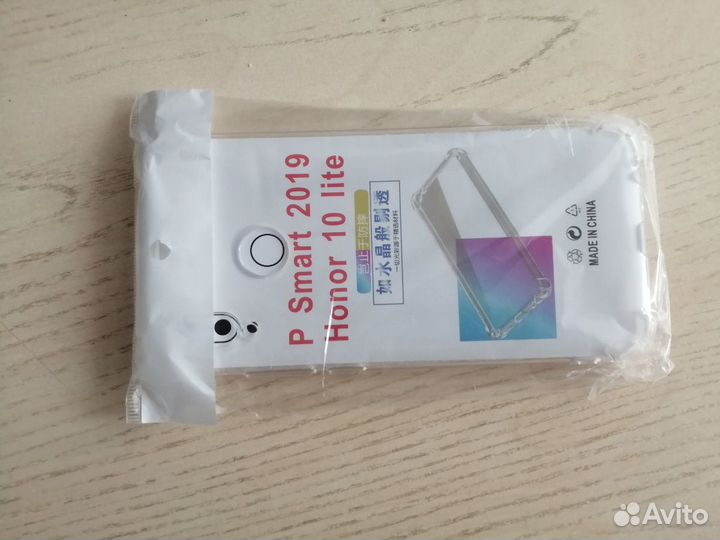 Чехол силиконовый на huawei p smart 2019