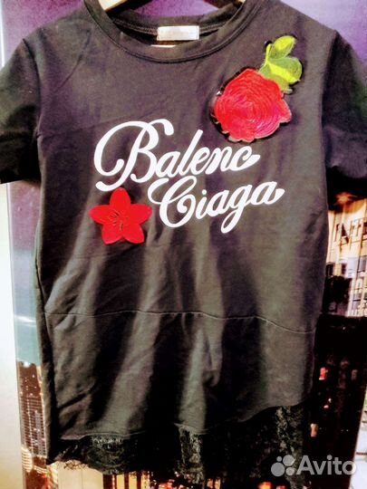 Туника женская с кружевом