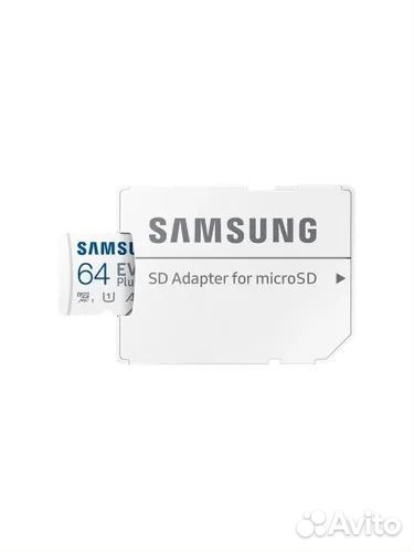 Карта памяти MicroSD 64GB Samsung Class 10