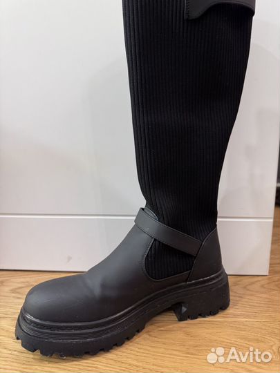 Сапоги высокие ботфорты женские