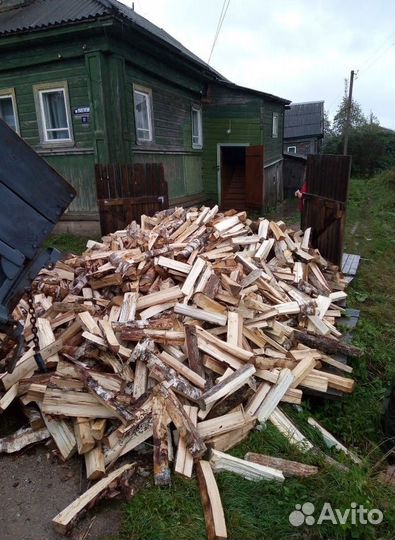 Дрова колотые ольха