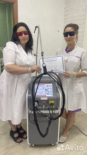 Обучение работе на александритовом лазере