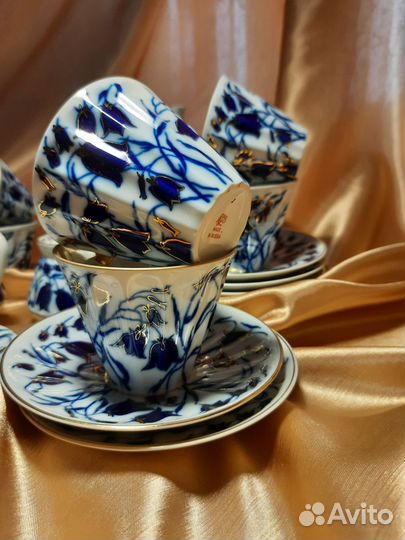 Сервиз чайный колокольчик