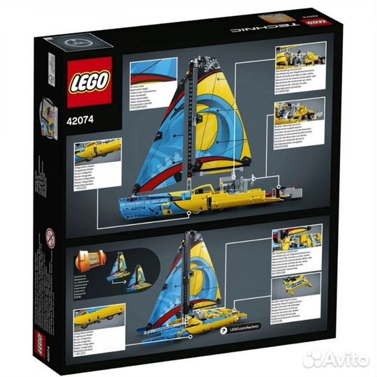 Lego Technic 42074 яхта оригинал