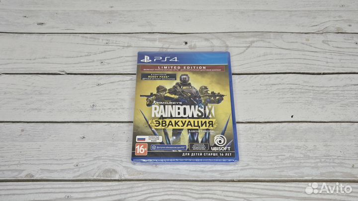 Tom Clancy's Rainbow Six Эвакуация для ps4 новая