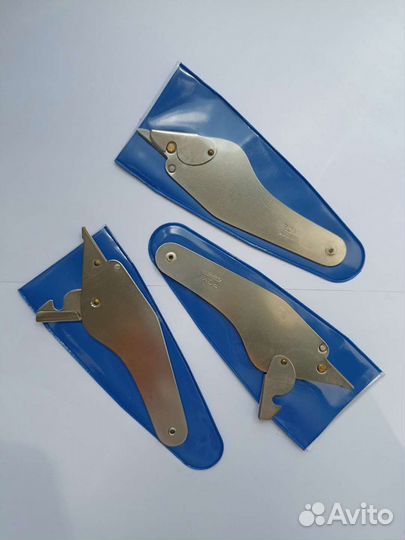 Ножи для работ с мехом и кожей. Германия