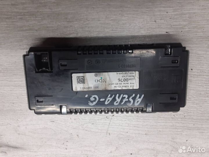 Дисплей информационный Opel Astra J