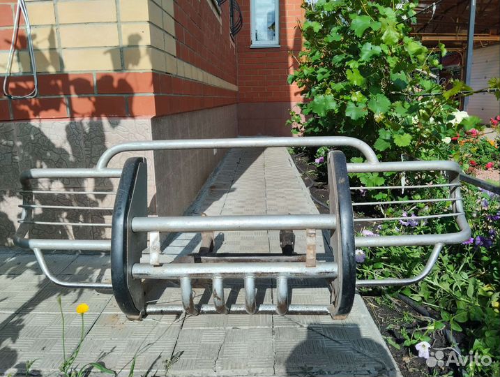 Кенгурятник передний для нивы