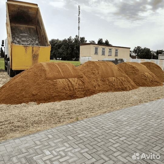 Песок речной с доставкой