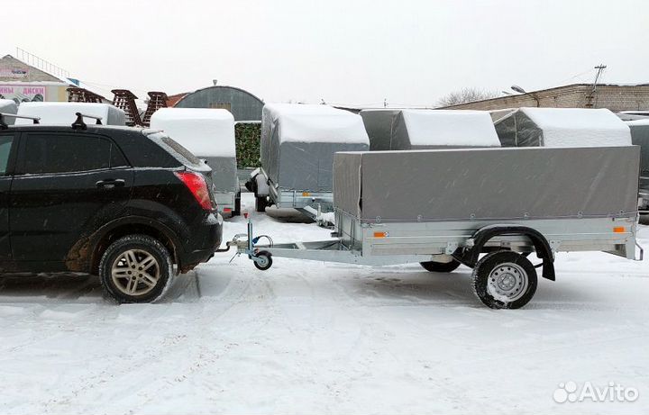 Прицеп 2.5х1.4 с тентом 