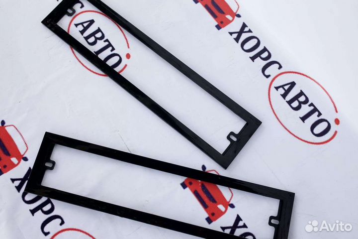 Широкие номерные рамки