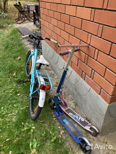 Велосипед самокат