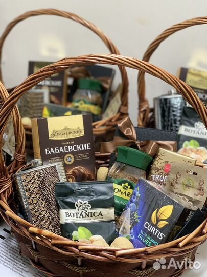 Подарочные корзины для мужчин