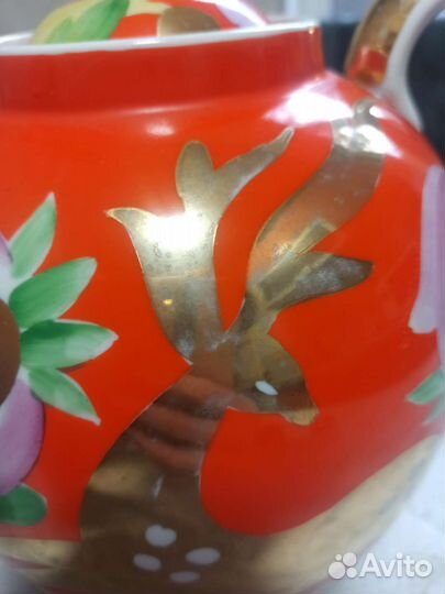 Чайник доливочный гигант 4.5 л фарфор Дулево СССР