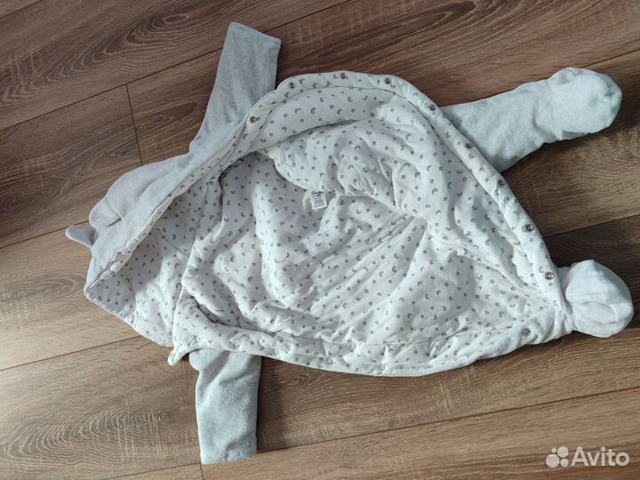 Комбинезон демисезонный утепленный crockid 68-74