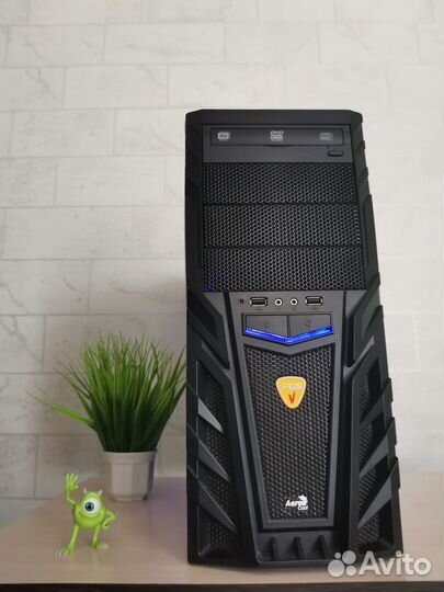 Игровой компьютер Xeon E5 + 8gb + SSD + RX 470 4gb
