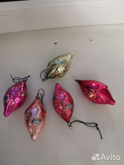 Елочные игрушки ссср