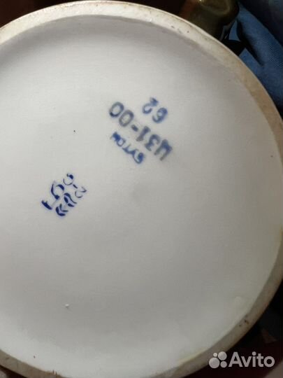 Чайный сервиз СССР Красный бутон