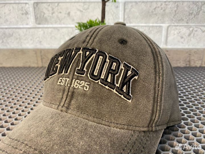Бейсболка винтажная New York