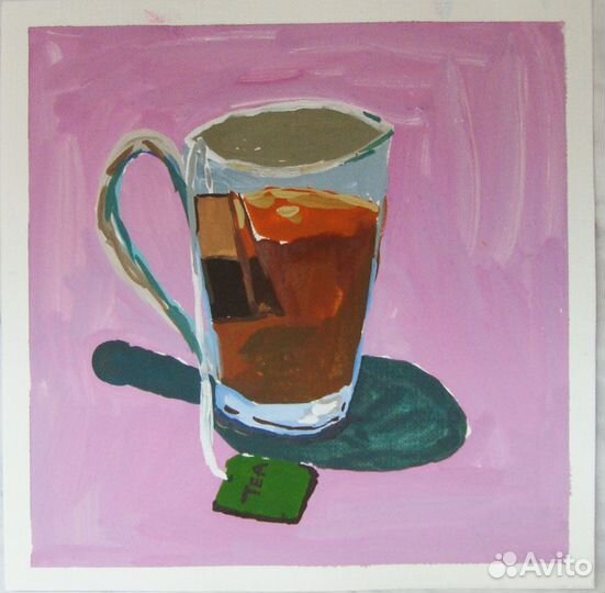 Яркая интерьерная картина