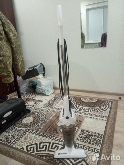 Вертикальный пылесос kitfort