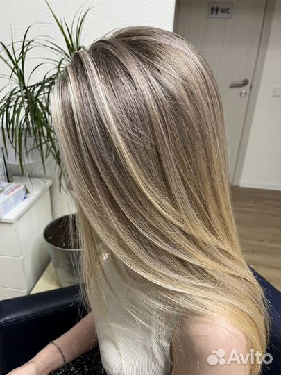 Сложное окрашивание волос