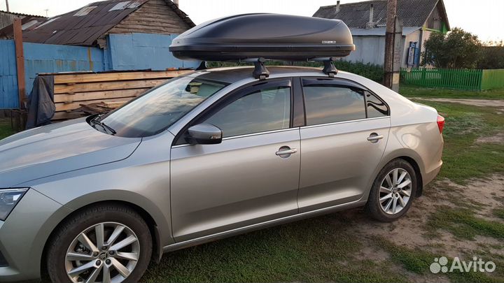 Автобокс на крышу Bonus 425 литров (чёрный)