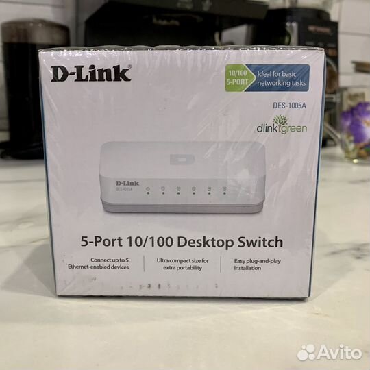 Коммутатор D-Link DES-1005A