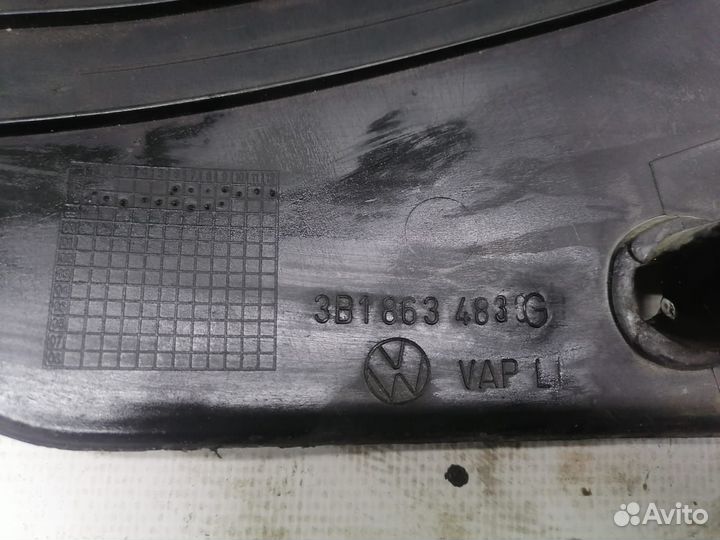 Пластик салона порога левый volkswagen passat b5